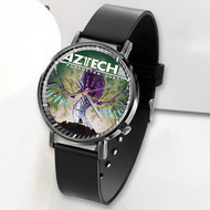 Onyourcases Aztech Forgotten Gods Custom Watch Awesome Unisex Black Top Brand Classic Plastic Quartz Watch for Men Women Premium with Gift Box Watches