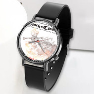 Onyourcases Black Clover Sword of The Wizard King jpeg Custom Watch Awesome Unisex Black Top Brand Classic Plastic Quartz Watch for Men Women Premium with Gift Box Watches