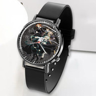 Onyourcases Bungou Stray Dogs 4th Season Custom Watch Awesome Unisex Black Top Brand Classic Plastic Quartz Watch for Men Women Premium with Gift Box Watches