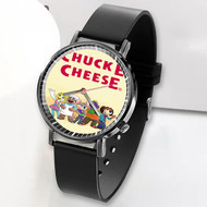Onyourcases Chuck E Cheese Custom Watch Awesome Unisex Black Top Brand Classic Plastic Quartz Watch for Men Women Premium with Gift Box Watches