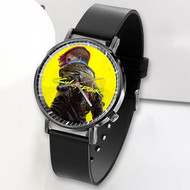 Onyourcases Cyberpunk 2077 PS5 Custom Watch Awesome Unisex Black Top Brand Classic Plastic Quartz Watch for Men Women Premium with Gift Box Watches