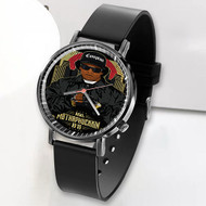 Onyourcases Eazy E Real Muthaphuckkin Custom Watch Awesome Unisex Black Top Brand Classic Plastic Quartz Watch for Men Women Premium with Gift Box Watches