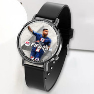 Onyourcases FIFA SPORTS 23 Custom Watch Awesome Unisex Black Top Brand Classic Plastic Quartz Watch for Men Women Premium with Gift Box Watches