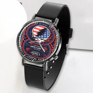 Onyourcases Grateful Dead Fare Thee Well Poster Custom Watch Awesome Unisex Black Top Brand Classic Plastic Quartz Watch for Men Women Premium with Gift Box Watches