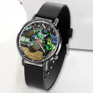 Onyourcases Grave Digger Monster Truck Custom Watch Awesome Unisex Black Top Brand Classic Plastic Quartz Watch for Men Women Premium with Gift Box Watches