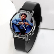 Onyourcases Harrison Ford 1981 Custom Watch Awesome Unisex Black Top Brand Classic Plastic Quartz Watch for Men Women Premium with Gift Box Watches