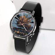 Onyourcases Howls Moving Castle Custom Watch Awesome Unisex Black Top Brand Classic Plastic Quartz Watch for Men Women Premium with Gift Box Watches