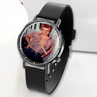 Onyourcases James Dean 1979 Custom Watch Awesome Unisex Black Top Brand Classic Plastic Quartz Watch for Men Women Premium with Gift Box Watches
