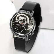 Onyourcases Jerry Garcia Grateful Dead Custom Watch Awesome Unisex Black Top Brand Classic Plastic Quartz Watch for Men Women Premium with Gift Box Watches