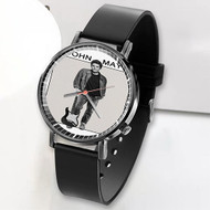 Onyourcases John Mayer Custom Watch Awesome Unisex Black Top Brand Classic Plastic Quartz Watch for Men Women Premium with Gift Box Watches