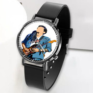 Onyourcases John Mayer Art Poster Custom Watch Awesome Unisex Black Top Brand Classic Plastic Quartz Watch for Men Women Premium with Gift Box Watches