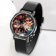 Onyourcases Jon Jones UFC MMA Custom Watch Awesome Unisex Black Top Brand Classic Plastic Quartz Watch for Men Women Premium with Gift Box Watches