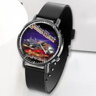 Onyourcases Judas Priest Painkiller Custom Watch Awesome Unisex Black Top Brand Classic Plastic Quartz Watch for Men Women Premium with Gift Box Watches