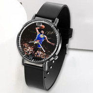Onyourcases Kevin Durant Signed Warriors Slam Dunk Custom Watch Awesome Unisex Black Top Brand Classic Plastic Quartz Watch for Men Women Premium with Gift Box Watches