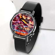 Onyourcases Kimetsu no Yaiba Yuukaku hen Custom Watch Awesome Unisex Black Top Brand Classic Plastic Quartz Watch for Men Women Premium with Gift Box Watches