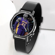 Onyourcases Kobe Bryant Signed Custom Watch Awesome Unisex Black Top Brand Classic Plastic Quartz Watch for Men Women Premium with Gift Box Watches