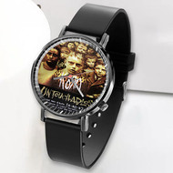 Onyourcases Korn Untouchables Custom Watch Awesome Unisex Black Top Brand Classic Plastic Quartz Watch for Men Women Premium with Gift Box Watches