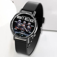 Onyourcases Las Vegas Raiders NFL 2022 Custom Watch Awesome Unisex Black Top Brand Classic Plastic Quartz Watch for Men Women Premium with Gift Box Watches