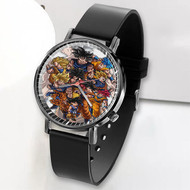Onyourcases Legacy of Son Goku Dragon Ball Z Custom Watch Awesome Unisex Black Top Brand Classic Plastic Quartz Watch for Men Women Premium with Gift Box Watches