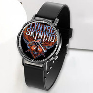 Onyourcases Lynyrd Skynyrd Custom Watch Awesome Unisex Black Top Brand Classic Plastic Quartz Watch for Men Women Premium with Gift Box Watches