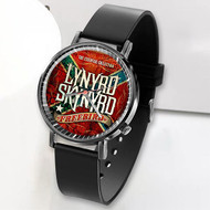 Onyourcases Lynyrd Skynyrd Freebird Custom Watch Awesome Unisex Black Top Brand Classic Plastic Quartz Watch for Men Women Premium with Gift Box Watches