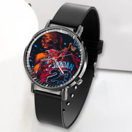 Onyourcases Michael Jordan Tribute Custom Watch Awesome Unisex Black Top Brand Classic Plastic Quartz Watch for Men Women Premium with Gift Box Watches
