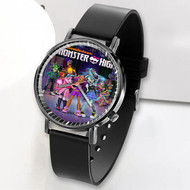 Onyourcases Monster High Custom Watch Awesome Unisex Black Top Brand Classic Plastic Quartz Watch for Men Women Premium with Gift Box Watches