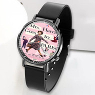 Onyourcases Mrs Harris Goes to Paris Custom Watch Awesome Unisex Black Top Brand Classic Plastic Quartz Watch for Men Women Premium with Gift Box Watches