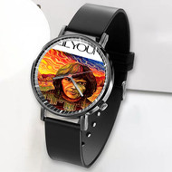 Onyourcases Neil Young First Album Custom Watch Awesome Unisex Black Top Brand Classic Plastic Quartz Watch for Men Women Premium with Gift Box Watches