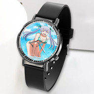 Onyourcases Noelle Silva Black Clover Sword of The Wizard King Custom Watch Awesome Unisex Black Top Brand Classic Plastic Quartz Watch for Men Women Premium with Gift Box Watches
