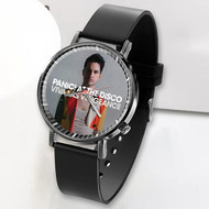 Onyourcases Panic At the Disco Viva Las Vengeance Custom Watch Awesome Unisex Black Top Brand Classic Plastic Quartz Watch for Men Women Premium with Gift Box Watches