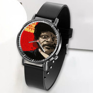 Onyourcases Pulp Fiction Samuel L Jackson Custom Watch Awesome Unisex Black Top Brand Classic Plastic Quartz Watch for Men Women Premium with Gift Box Watches