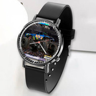 Onyourcases RAGE Monster Truck Custom Watch Awesome Unisex Black Top Brand Classic Plastic Quartz Watch for Men Women Premium with Gift Box Watches