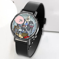Onyourcases Regular Show 2022 Custom Watch Awesome Unisex Black Top Brand Classic Plastic Quartz Watch for Men Women Premium with Gift Box Watches