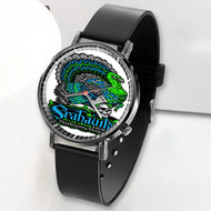 Onyourcases Seattle Seahawks NFL 2022 Custom Watch Awesome Unisex Black Top Brand Classic Plastic Quartz Watch for Men Women Premium with Gift Box Watches