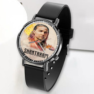 Onyourcases Shantaram Custom Watch Awesome Unisex Black Top Brand Classic Plastic Quartz Watch for Men Women Premium with Gift Box Watches