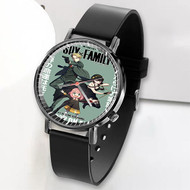 Onyourcases Spy x Family jpeg Custom Watch Awesome Unisex Black Top Brand Classic Plastic Quartz Watch for Men Women Premium with Gift Box Watches