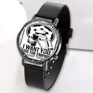 Onyourcases Storntrooper Star Wars I Want You Custom Watch Awesome Unisex Black Top Brand Classic Plastic Quartz Watch for Men Women Premium with Gift Box Watches