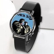 Onyourcases The Black Keys Band Custom Watch Awesome Unisex Black Top Brand Classic Plastic Quartz Watch for Men Women Premium with Gift Box Watches