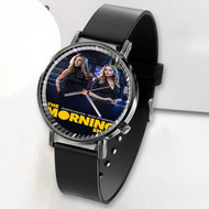 Onyourcases The Morning Show TV Series Custom Watch Awesome Unisex Black Top Brand Classic Plastic Quartz Watch for Men Women Premium with Gift Box Watches