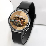 Onyourcases Uncharted Legacy of Thieves Collection Custom Watch Awesome Unisex Black Top Brand Classic Plastic Quartz Watch for Men Women Premium with Gift Box Watches