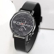 Onyourcases Uzumaki Custom Watch Awesome Unisex Black Top Brand Classic Plastic Quartz Watch for Men Women Premium with Gift Box Watches