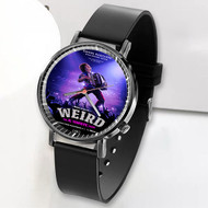 Onyourcases Weird The Al Yankovic Story Custom Watch Awesome Unisex Black Top Brand Classic Plastic Quartz Watch for Men Women Premium with Gift Box Watches