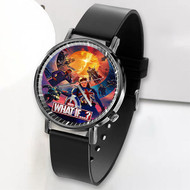 Onyourcases What If Marvel Custom Watch Awesome Unisex Black Top Brand Classic Plastic Quartz Watch for Men Women Premium with Gift Box Watches