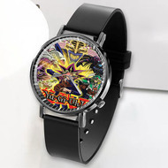 Onyourcases Yugioh Custom Watch Awesome Unisex Black Top Brand Classic Plastic Quartz Watch for Men Women Premium with Gift Box Watches