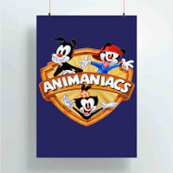 Onyourcases Animaniacs Custom Poster Art Gift Silk Poster Wall Decor Home Decoration Wall Art Satin Silky Decorative Wallpaper Personalized Wall Hanging 20x14 Inch 24x35 Inch Poster