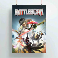Onyourcases Battleborn Custom Poster Art Gift Silk Poster Wall Decor Home Decoration Wall Art Satin Silky Decorative Wallpaper Personalized Wall Hanging 20x14 Inch 24x35 Inch Poster