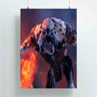 Onyourcases Berserker Roars XCOM 2 Custom Poster Art Gift Silk Poster Wall Decor Home Decoration Wall Art Satin Silky Decorative Wallpaper Personalized Wall Hanging 20x14 Inch 24x35 Inch Poster