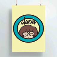 Onyourcases Daria Custom Poster Art Gift Silk Poster Wall Decor Home Decoration Wall Art Satin Silky Decorative Wallpaper Personalized Wall Hanging 20x14 Inch 24x35 Inch Poster
