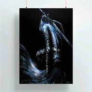Onyourcases Dark Souls Shadow Custom Poster Art Gift Silk Poster Wall Decor Home Decoration Wall Art Satin Silky Decorative Wallpaper Personalized Wall Hanging 20x14 Inch 24x35 Inch Poster